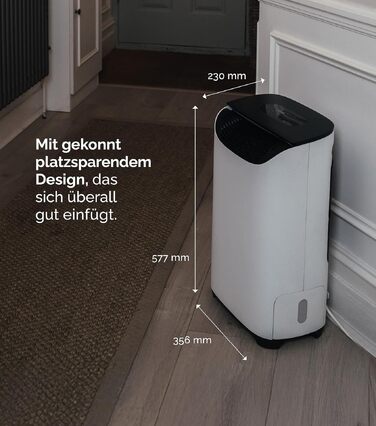 Адсорбційний осушувач повітря Meaco DD8L Pro, 8л/добу, компактний та безшумний