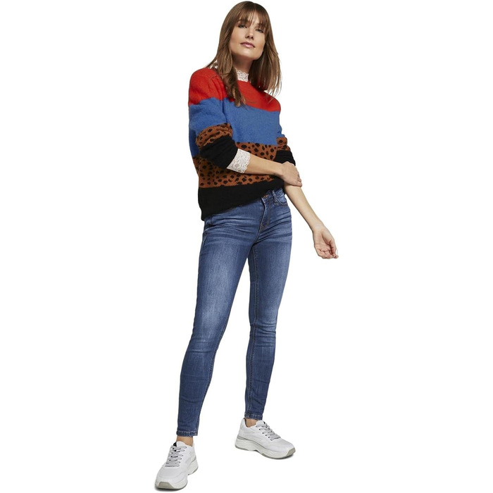 Джинси жіночі TOM TAILOR Denim Jona Extra Skinny 28W 32L, блакитний денім