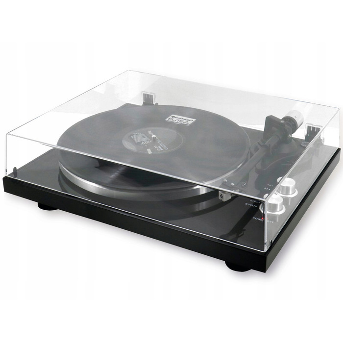 Вініловий програвач Gramofon Soundmaster PL790SW, чорний