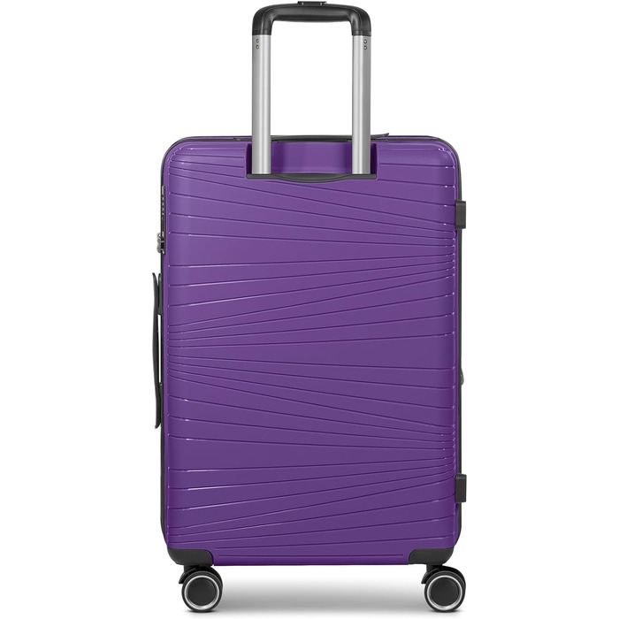 Набір валіз Franky Dallas 3.0 (3 шт.) | Тріумф, TSA-замок, 4 колеса, об'єм 36/60/92 л, фіолетовий