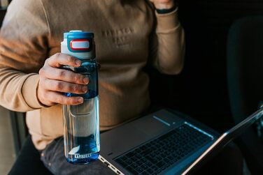 Kambukka Water Bottle - ELTON Model - 500/750/1000 ML - Water Bottle - dirt and odor resistant - shockproof - dishwasher safe - easy to clean - milliliter markings