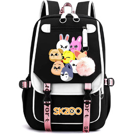 Унісекс рюкзак Kpop для школи: водонепроникний, для дівчаток та хлопчиків-підлітків. Ідеальний для навчання та повсякденного використання.