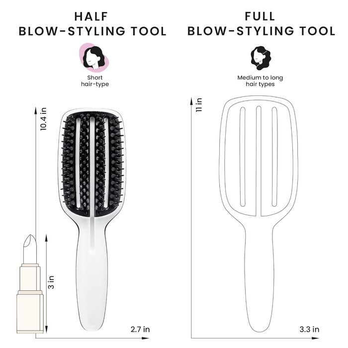 Торгова щітка для волосся Tangle Teezer Blow-Styling, напівкругла, 1 шт.