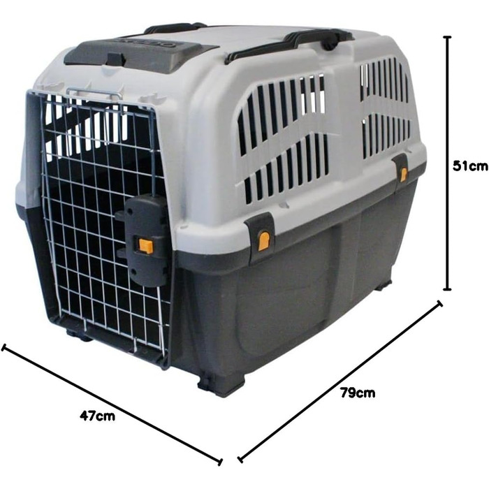 Транспортний ящик 'Skudo 6 IATA' сірий, 92 x 63 x 70 см