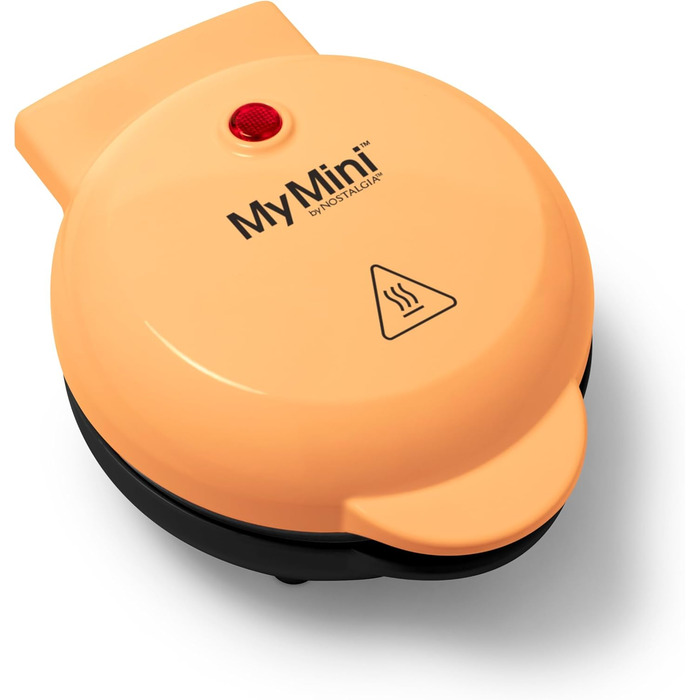 Електричний вафельниця Nostalgia MyMini - блакитний, 12.7 см, для вафель, тостів, сендвічів, кексів