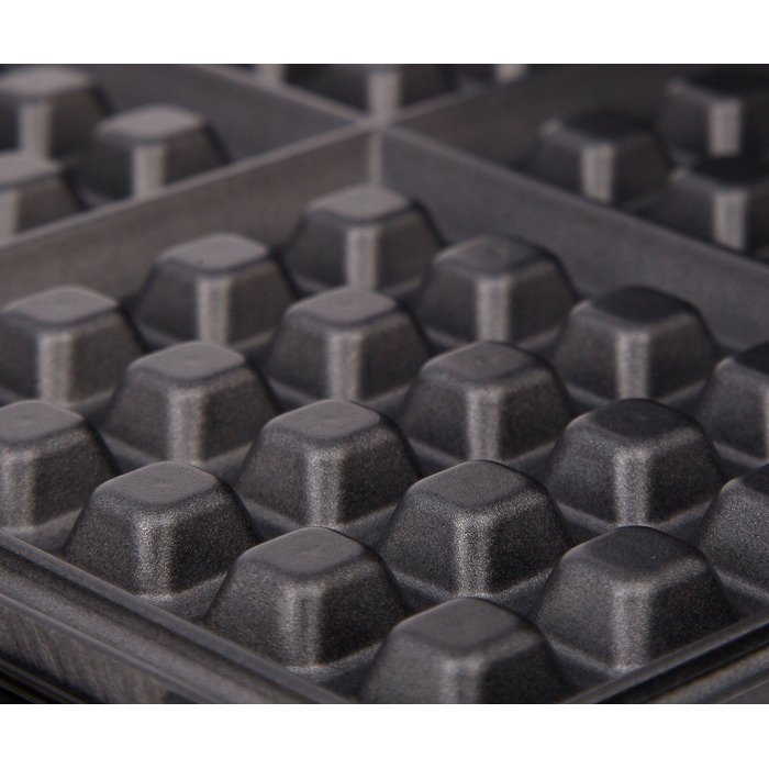 Вафельниця ADLER AD3036, 1500 Вт, сріблястий/сірий