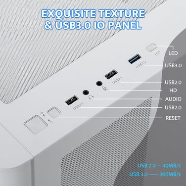 darkFlash ATX корпус для ігрового ПК з 4 ARGB вентиляторами, скло для повного огляду, 2 відсіки, Typ-C, підтримка 2x360 AIO, (DPW90)