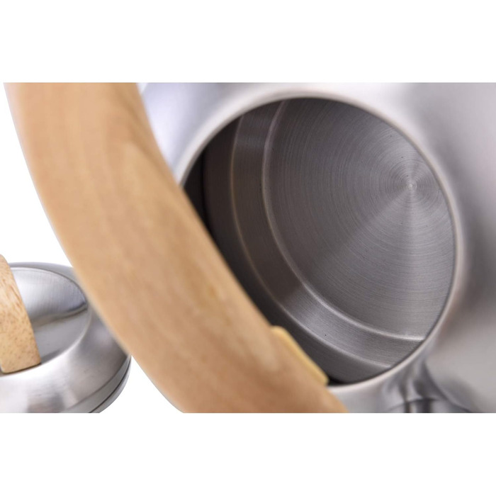 LAGUIOLE - Свисток-чайник 3 л з дерев'яною ручкою - підходить для всіх видів тарілок