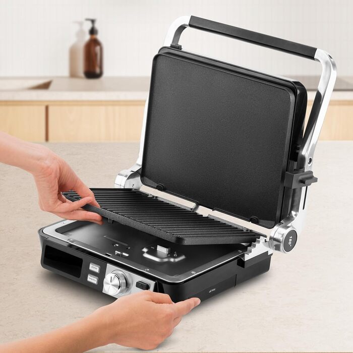 Ufesa Everest Electric Hot Plate with Touch Screen - 5 Presets, Timer & Adjustable Temperature
