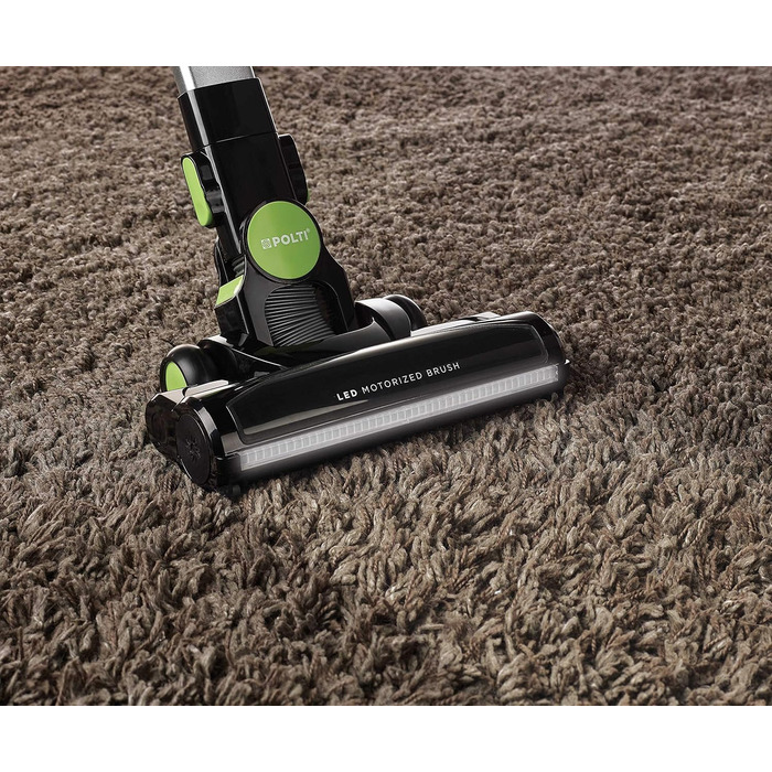 POLTI Forzaspira SR100: 2-в-1 пилосос-віник, акумуляторний, HEPA-фільтр, блакитний/зелений/чорний