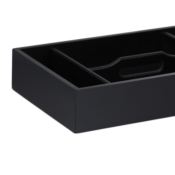 Relaxdays Cutlery Case with Carrying Handle