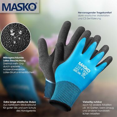 MASKO® Акумуляторні ножиці для трави та кущів 7,2V 2000мА·год, електричний садовий секатор, телескопічна ручка 90-130 см, колеса, зарядний пристрій, рукавички, ножі для трави і кущів