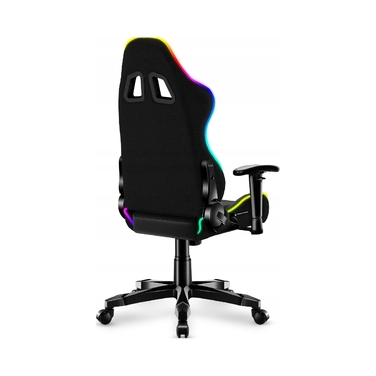 Ігрове крісло Huzaro Ranger 6.0 RGB, сітка, чорне