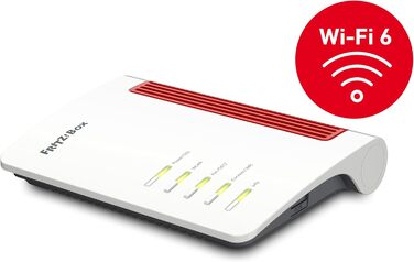 Роутер FRITZ!Box 7530 AX Wi-Fi 6 DSL: Wi-Fi Mesh, DECT, Media Server (VDSL/Supervectoring 35b)