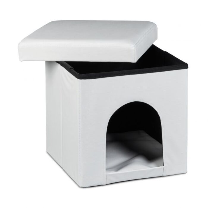 Relaxdays Dog Box Seat Stool