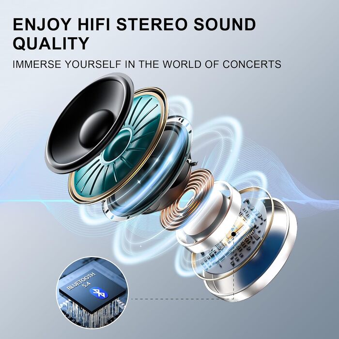 Маска для сну з навушниками Bluetooth V5.4, 3D маска для сну, дихаюча бавовняна маска для сну з мікрофоном для жінок та чоловіків, для подорожей/сніжок/йоги/медитації (Морська синя)