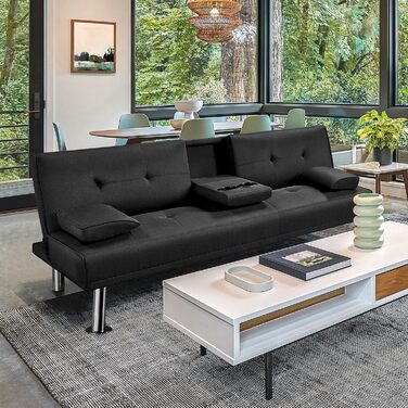 Yaheetech Folding Sleeper Sofa