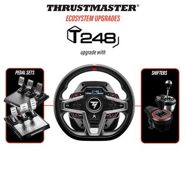 Руль та педалі Thrustmaster T248 Force Feedback для Xbox Series X/S та PC