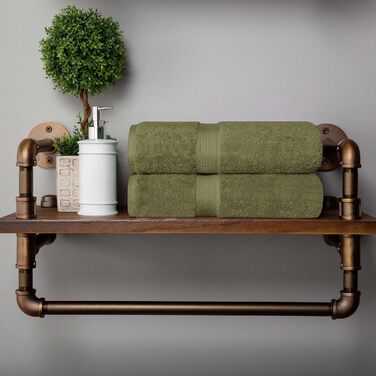 Рушники Superior 900 Madison TS, набір 2 шт., бавовна, зелений Forest Green, банні рушники