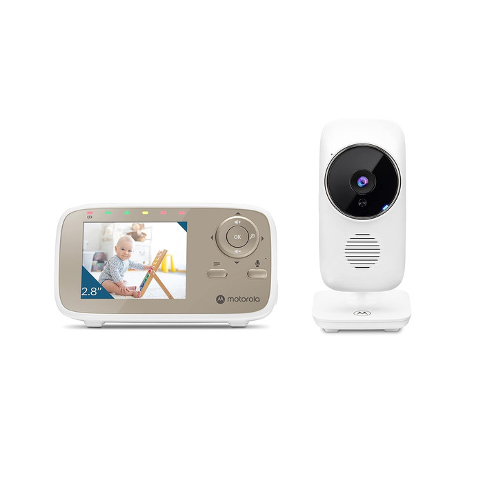 Дитячий монітор Motorola Nursery VM 483 з камерою, інфрачервоним нічним баченням та функцією двостороннього зв'язку