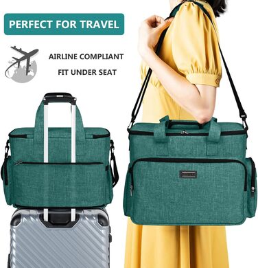 Сумка-переноска для собак та котів Vioett (L, Зелений) з набором аксесуарів для подорожей