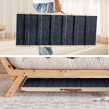 Східці для собак Hunderampe: дерев'яна, складна, регульована, до 100 кг, 30-60 см