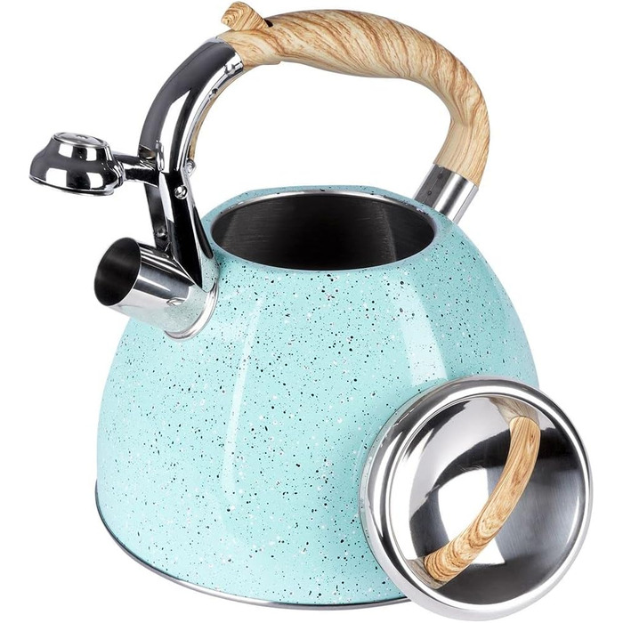 ORION GROUP Kettle | 3 L | Automatic Modern Whistling Kettle Water Boiler | For Gas and Induction (Blue)