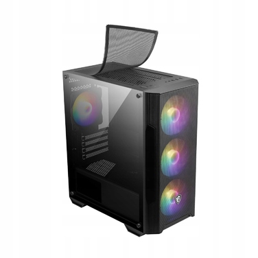 Корпус MSI MAG FORGE M100A Micro Tower, чорний