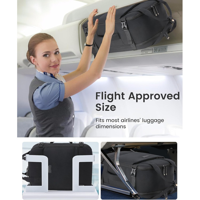 LOVEVOOK Рюкзак для ручної поклажі, жіночий, 15.6