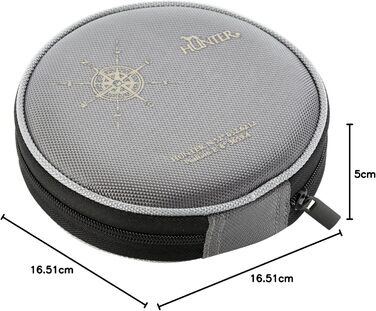 Силіконовий мисочник Hunter з кишенькою, 750 мл, світло-коричневий