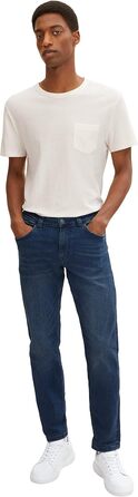 Джинси чоловічі TOM TAILOR Marvin Straight 34W/32L Dark Blue Denim