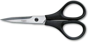 Професійні кухонні ножиці Victorinox, 10 см, надгостре лезо, чорна ручка, нержавіюча сталь