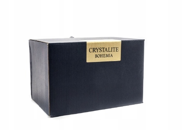 Набір склянок Crystal Bohemia QUADRO, 350 мл, 6 шт.