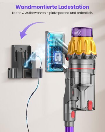 Акумуляторний пилосос SICBCGB 48000Pa/550W/70хв, 2.0L з HD-дисплеєм, антизаплутувальною щіткою, док-станцією, 11-шаровою фільтрацією для шерсті тварин та авто (фіолетовий)