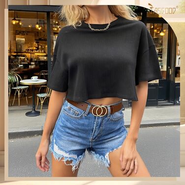 Жіночий шкіряний ремінь JasGood з подвійною кільцевою пряжкою для джинсів, штанів, суконь (колір: 5-кава, розмір M: 120 см, обхват талії 86-95 см)