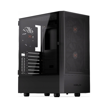 Корпус для ПК Krux Nadir Midi Tower ATX, вікно, чорний