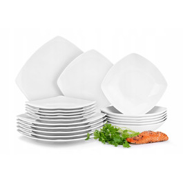 Обідній сервіз Konsimo CARLINA, 18 предметів