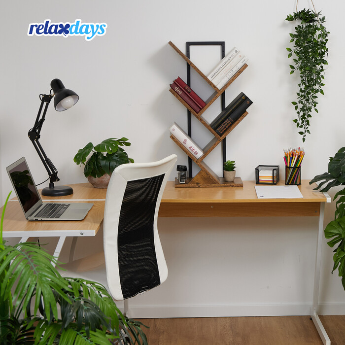 Книжкова шафа Relaxdays на 4 відділення