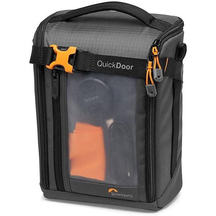 Чохол Lowepro GearUp Creator Box Large II для DSLR та бездзеркальних камер, оранжевий, з QuickDoor, з перероблених матеріалів