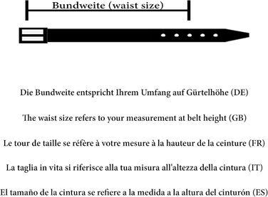 Чорний шкіряний ремінь Vascavi® з натуральної шкіри, 4 см, регульований, Made in Germany, для жінок та чоловіків