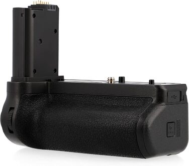 Набір батарейного хвата для Canon EOS RP та R8, сумісний з Nikon Z6 III Z5 II (MB-N14), чорний. Зручний хват, 2 акумулятори, портретний/горизонтальний формат