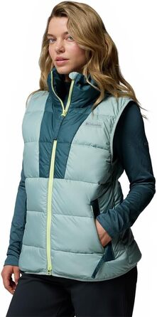 Жіноча жилетка Columbia Pike Lake 3, тепла та зручна (XL, Crushed Blue, Everblue)