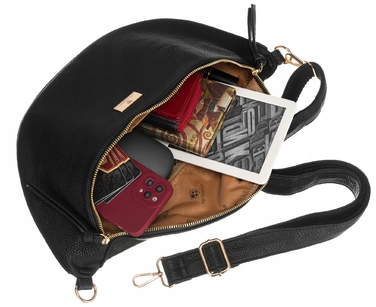 Сумка-бананка Peterson PTN NER-ALE-1 BLACK, чорна