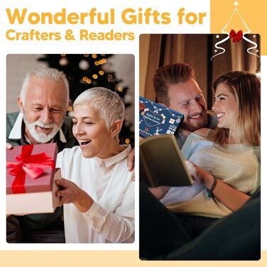 LED лампа на шию для читання та рукоділля Buch - 3 кольори, чорна