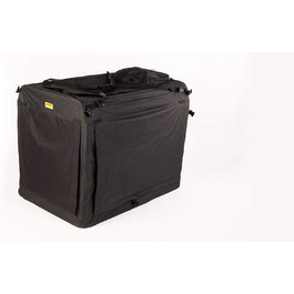 Кія для собак, вольєр для собак, переноска для собак, клітка для собак, бокс для собак 122x79x99 см (чорний)