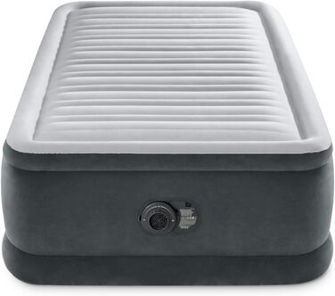 Надувне ліжко Intex Twin Comfort-Plush з Fiber-Tech RP, розмір: 99 x 191 x 46 см (64412ND)