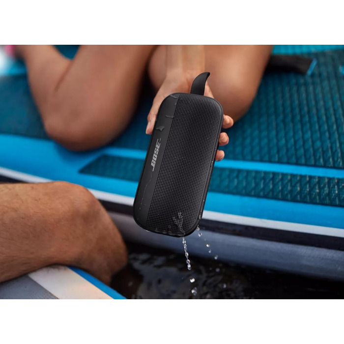 Bose SoundLink Flex: Портативна Bluetooth колонка, водонепроникна, чорного кольору