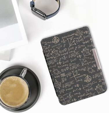 Чохол-книжка kwmobile для Tolino Shine 3 - яскравий чохол для eReader, блакитний, жовтий, зелений (комбінація зелено-жовтий)