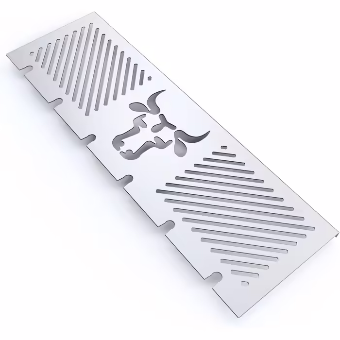 tuning-art WH18 Stainless Steel Warming Rack | Compatible with Napoleon Prestige 500 Gas Grill, Size: 500 Series Flat Bull