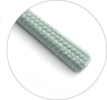 Набір столових приладів Amefa PAILLE для 6 осіб (24 шт.) | Нержавіюча сталь 18/0 | Зелений колір | Можна мити в посудомийній машині